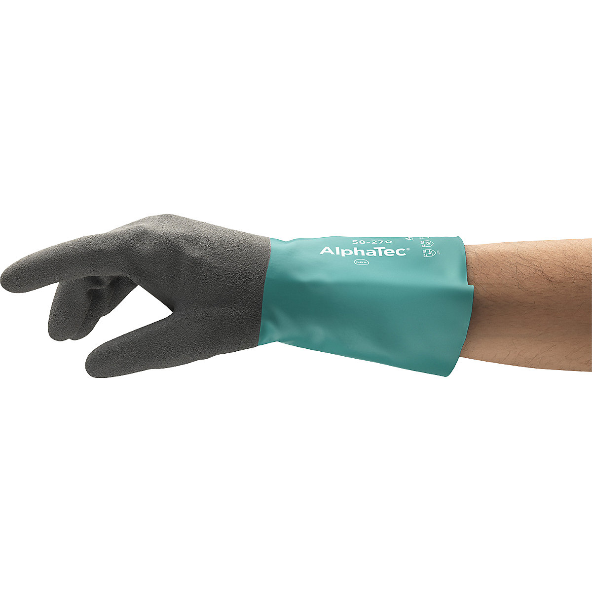 AlphaTec® 58-270 work gloves – Ansell (Product illustration 5)-4