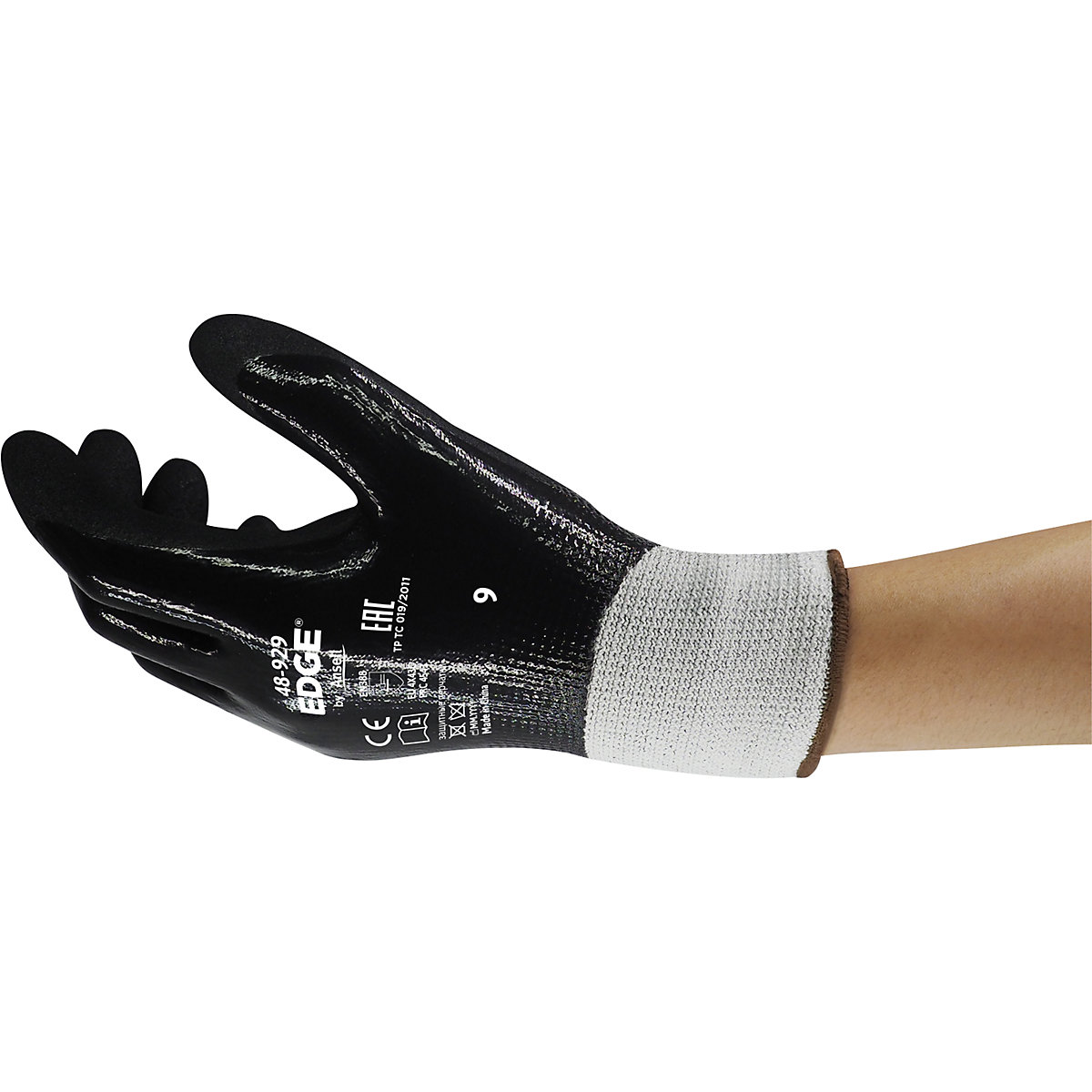 EDGE® 48-929 work gloves – Ansell (Product illustration 2)-1