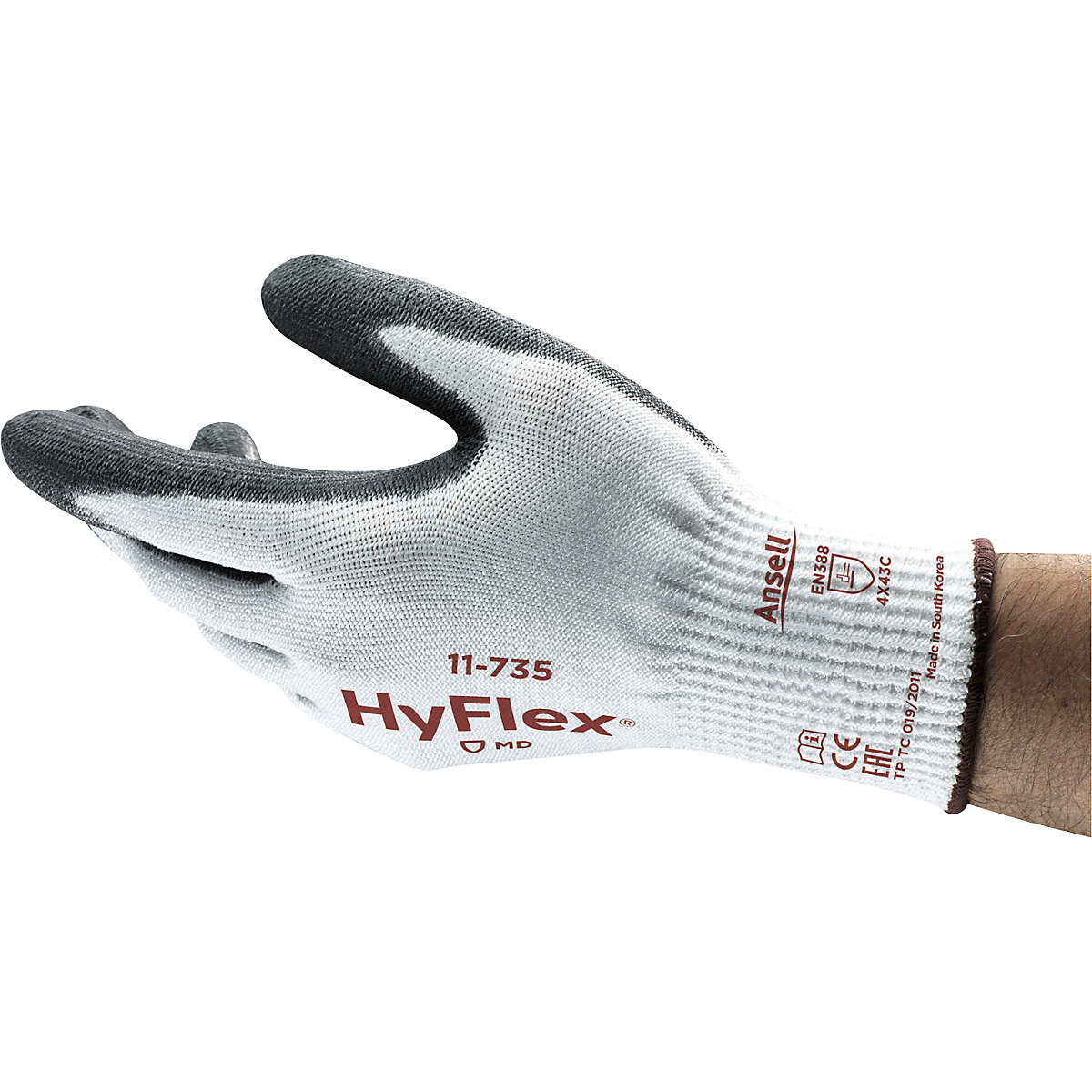 HyFlex® 11-735 work gloves – Ansell (Product illustration 2)-1