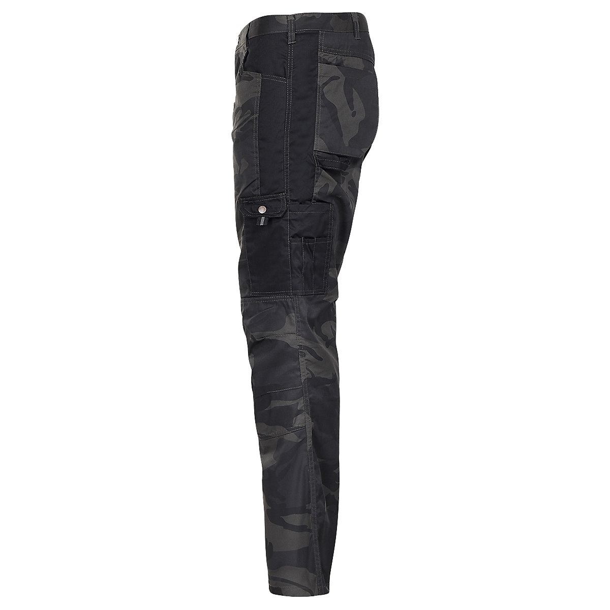 Camouflage trousers with waistband (Product illustration 5)-4