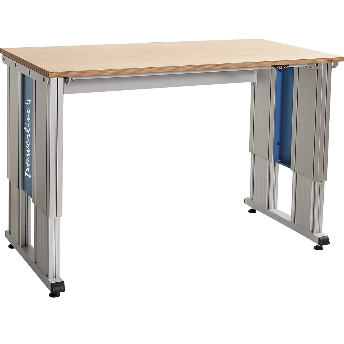 Heavy duty table, electrically height adjustable - bedrunka hirth