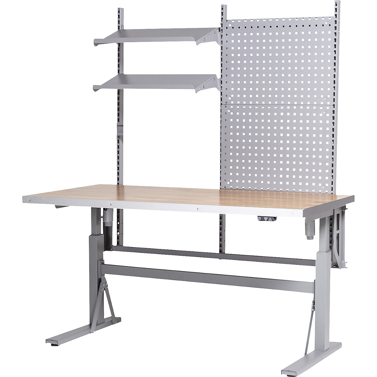 Work table with functional module - eurokraft pro