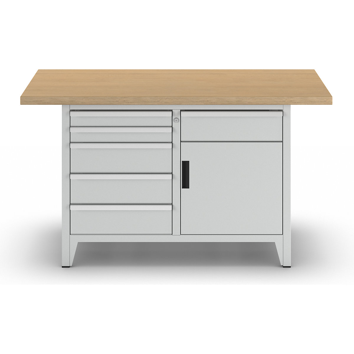 Workbench width 1500 mm, frame construction – LISTA (Product illustration 4)-3