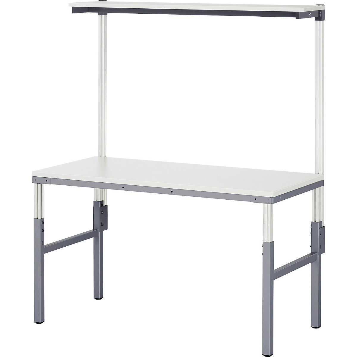 Workstation system, manual height adjustable from 650 – 1000 mm – RAU (Product illustration 4)-3