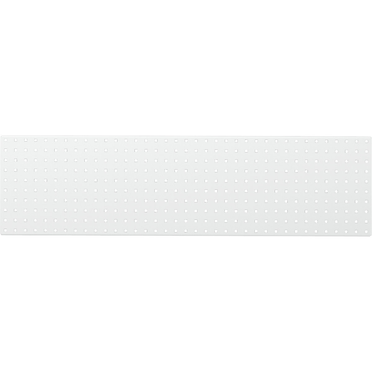 Perforated wall for work table