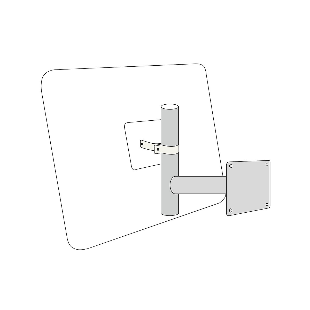 Wall mounting bracket – Moravia