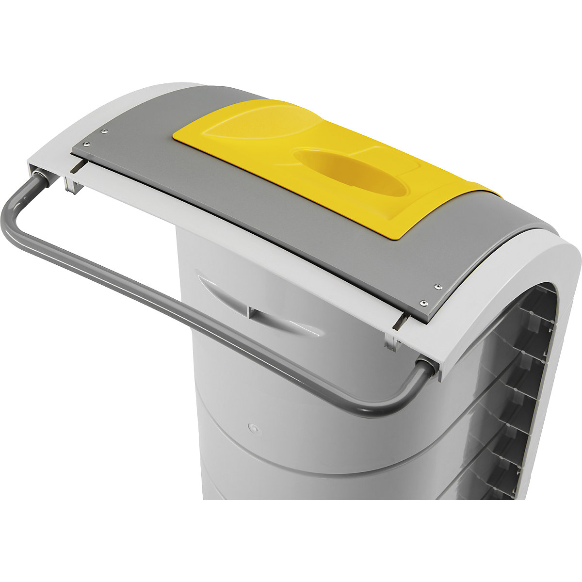 Wheel set for ProfiLine WSB Design recyclable waste container – Hailo (Product illustration 3)-2