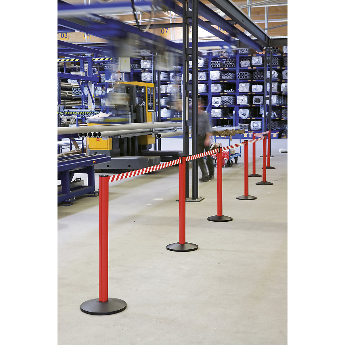 Barrier post, aluminium (Product illustration 3)-2