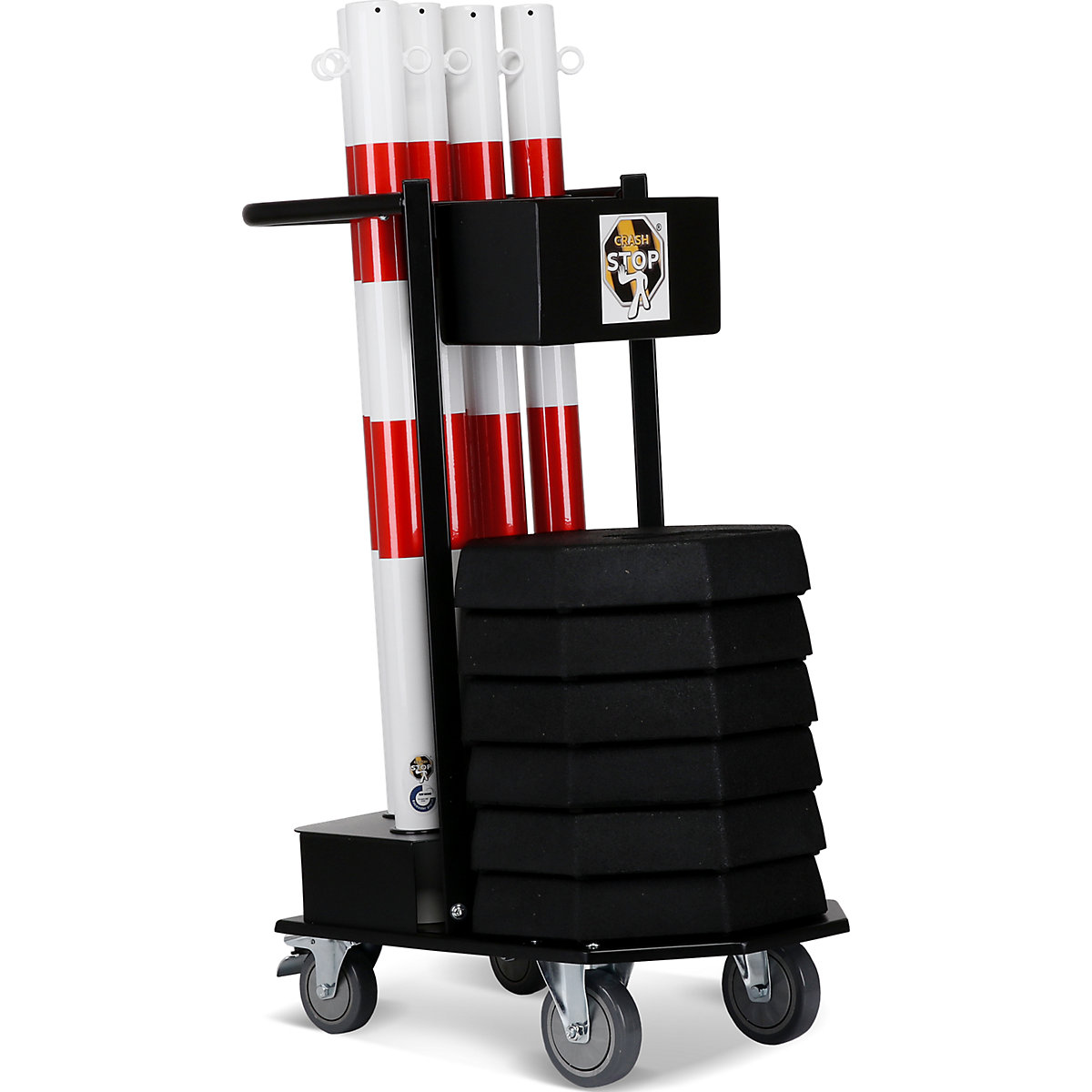 Chain stand set with dolly – CrashStop (Product illustration 6)-5