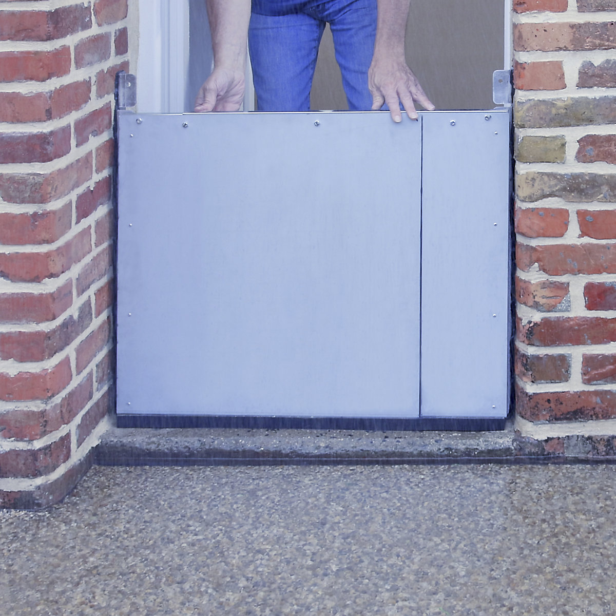 Flood barrier for doors – Mottez (Product illustration 4)-3