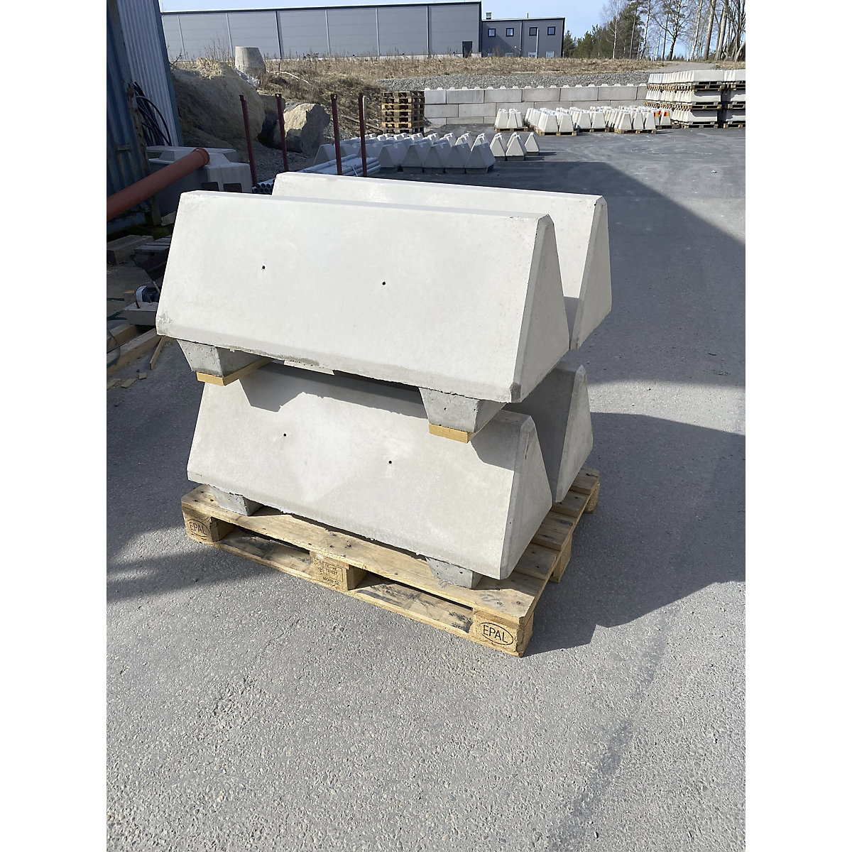 Concrete barrier, LxWxH 1090 x 390 x 465 mm (Product illustration 3)-2