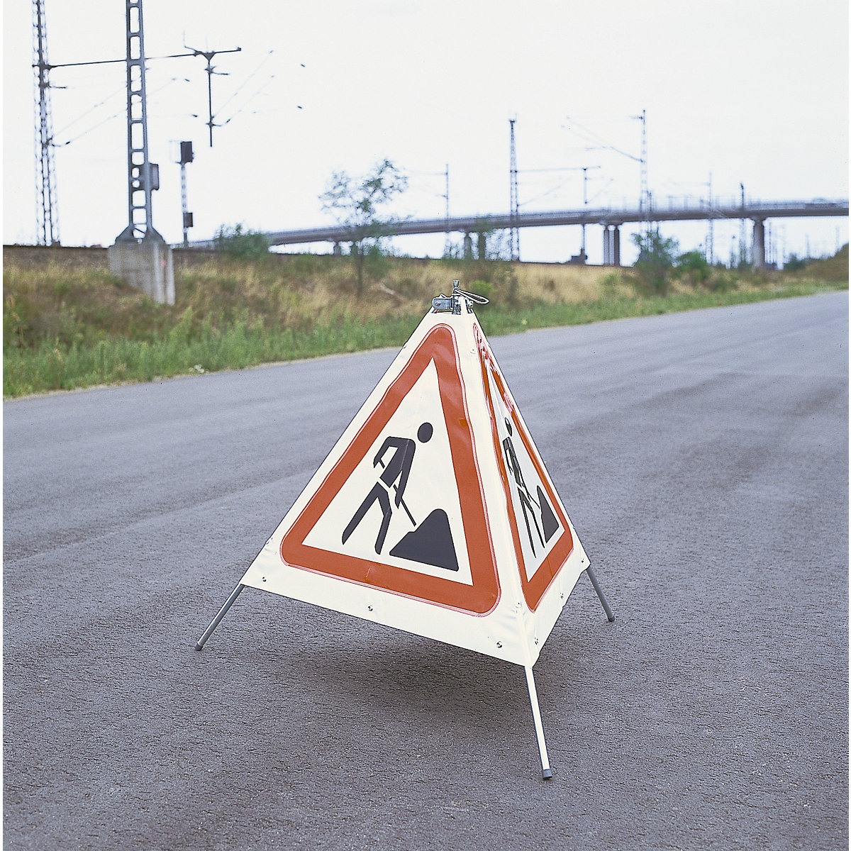 Folding sign, three legs - Moravia