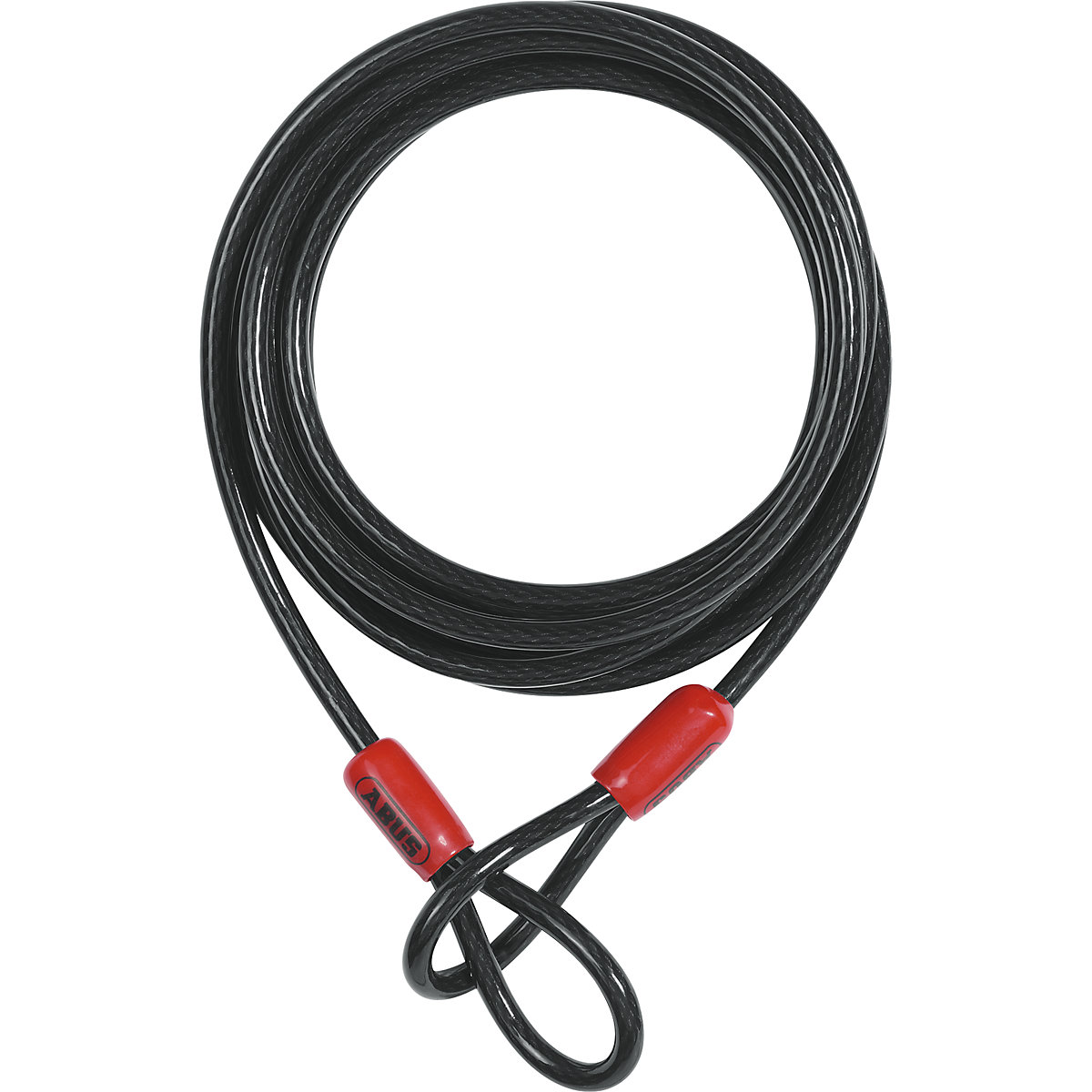 Additional lock cable with looped ends - ABUS