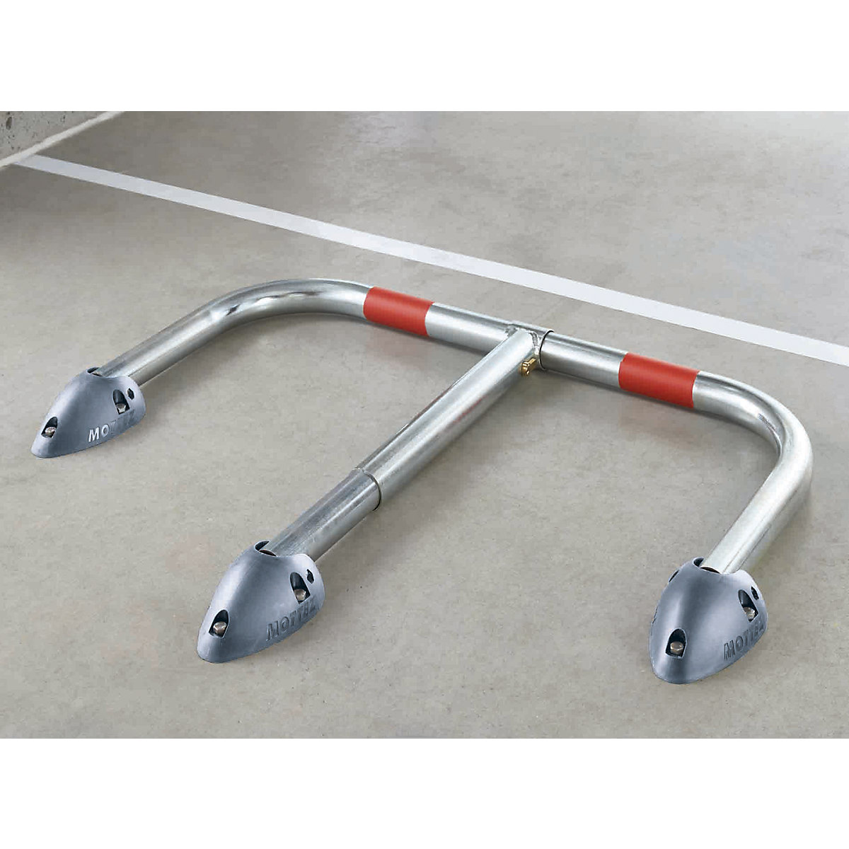 Barrier post, folding – Mottez (Product illustration 5)-4