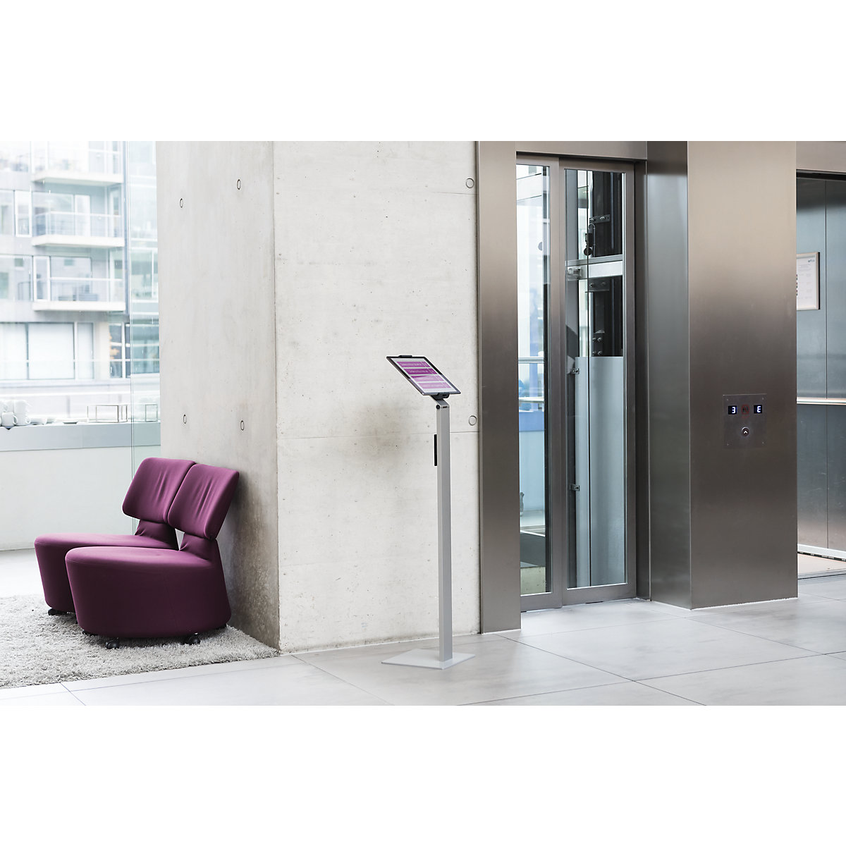 Tablet floor stand – DURABLE (Product illustration 9)-8