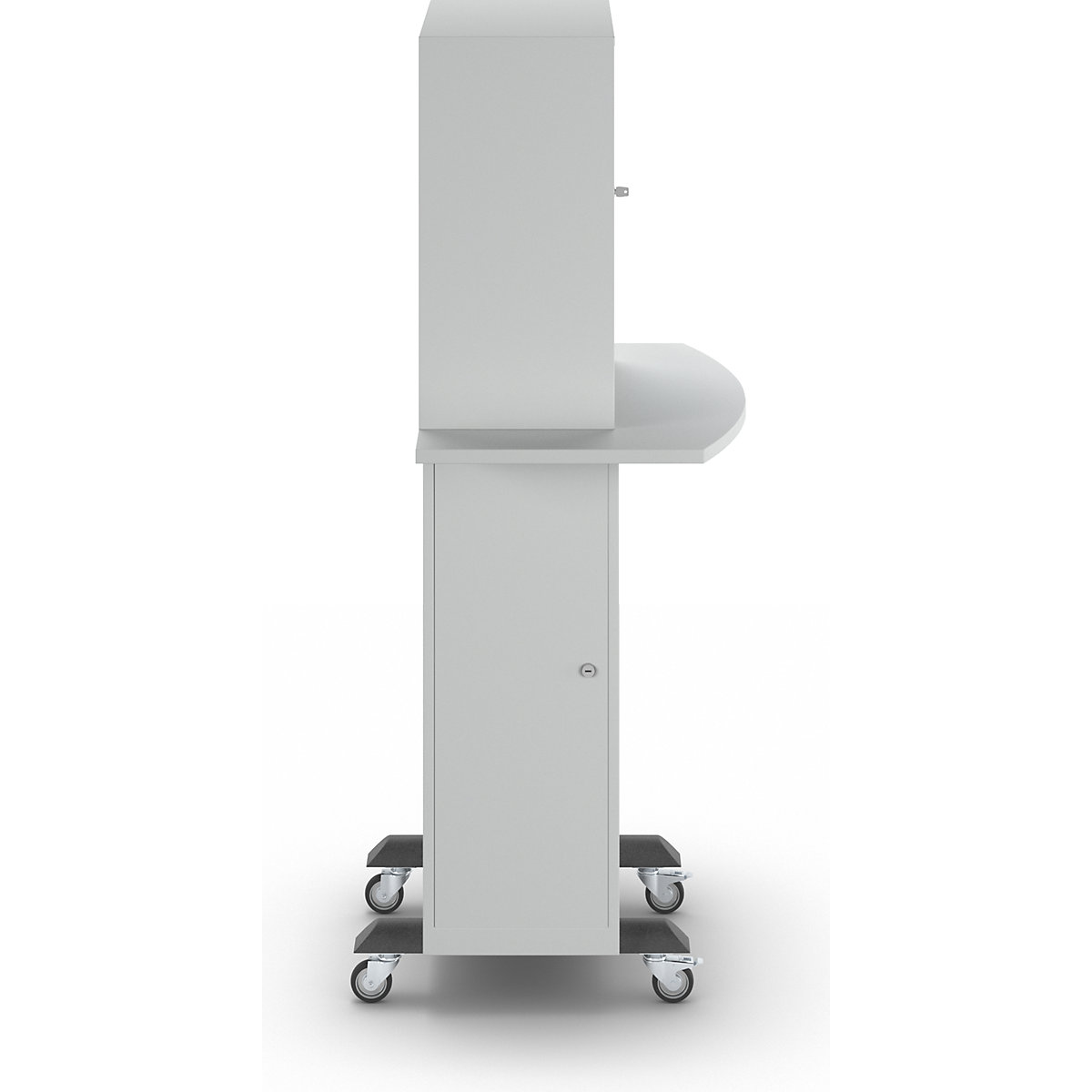 Computer cupboard – eurokraft basic (Product illustration 4)-3