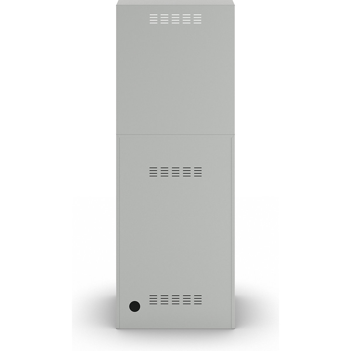 Computer workstation, sheet steel – eurokraft pro (Product illustration 5)-4