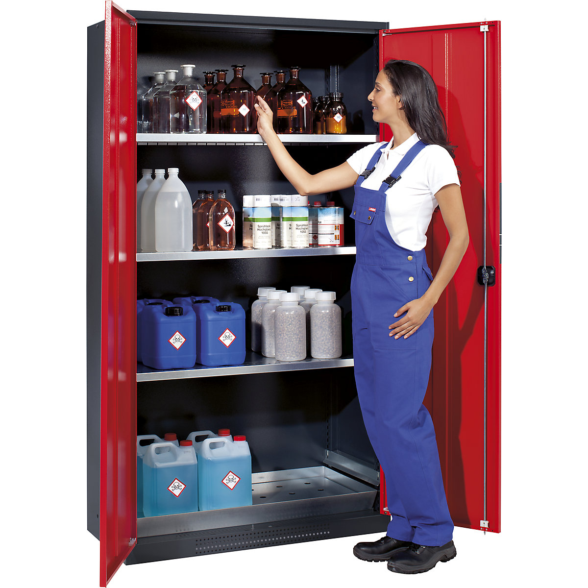 Chemical storage cupboard – asecos (Product illustration 3)-2