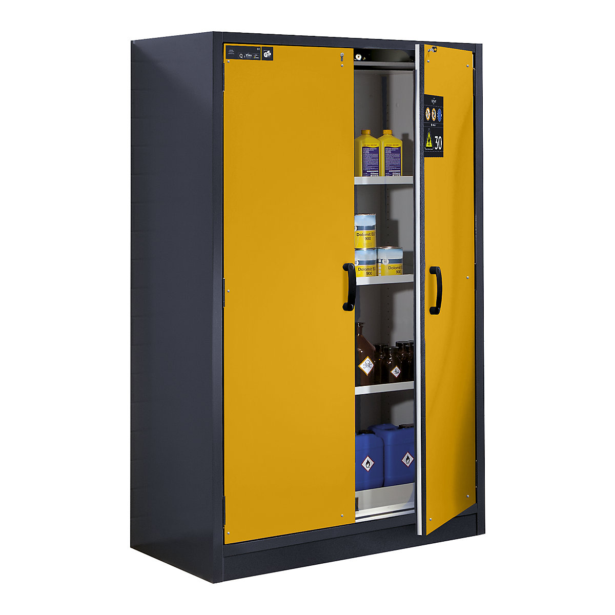 Fire resistant hazardous goods cupboard, type 30 – asecos (Product illustration 13)-12
