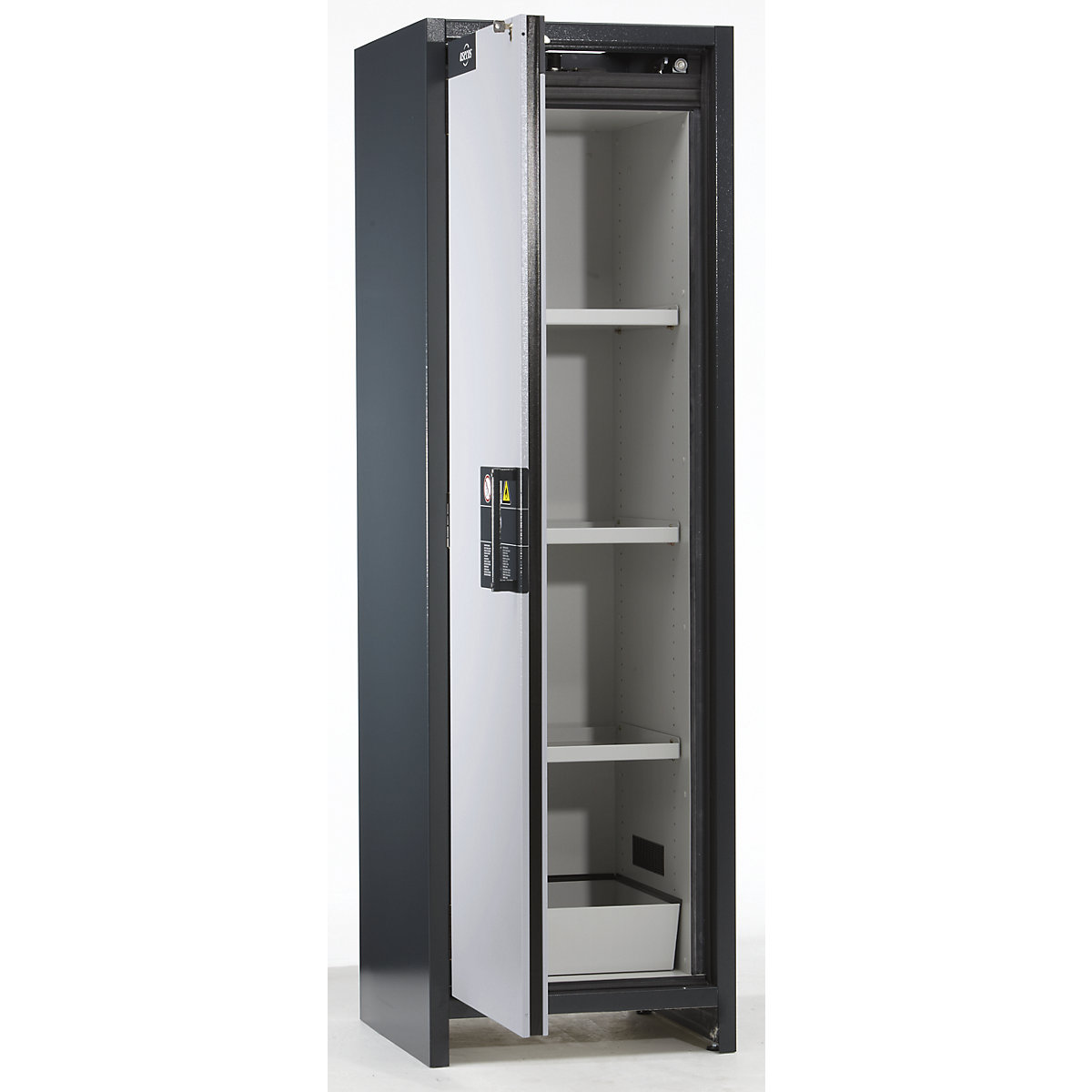 Fire resistant industrial hazardous goods cupboard, type 90 – asecos (Product illustration 82)-81