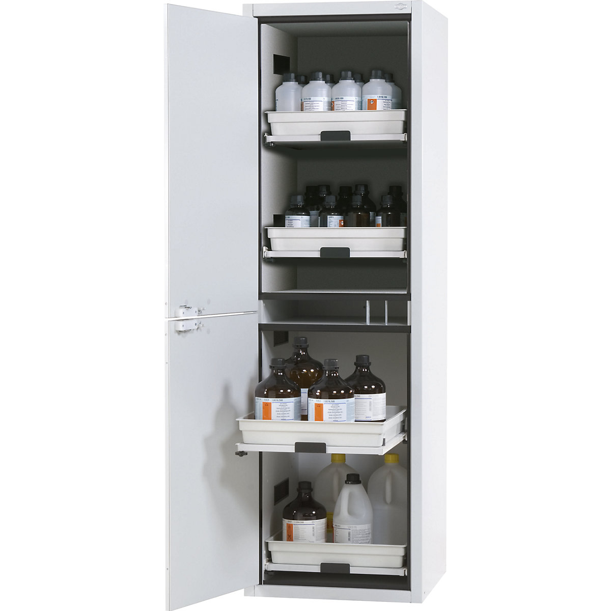 Full height safety cupboard for acids and alkalis – asecos (Product illustration 6)-5