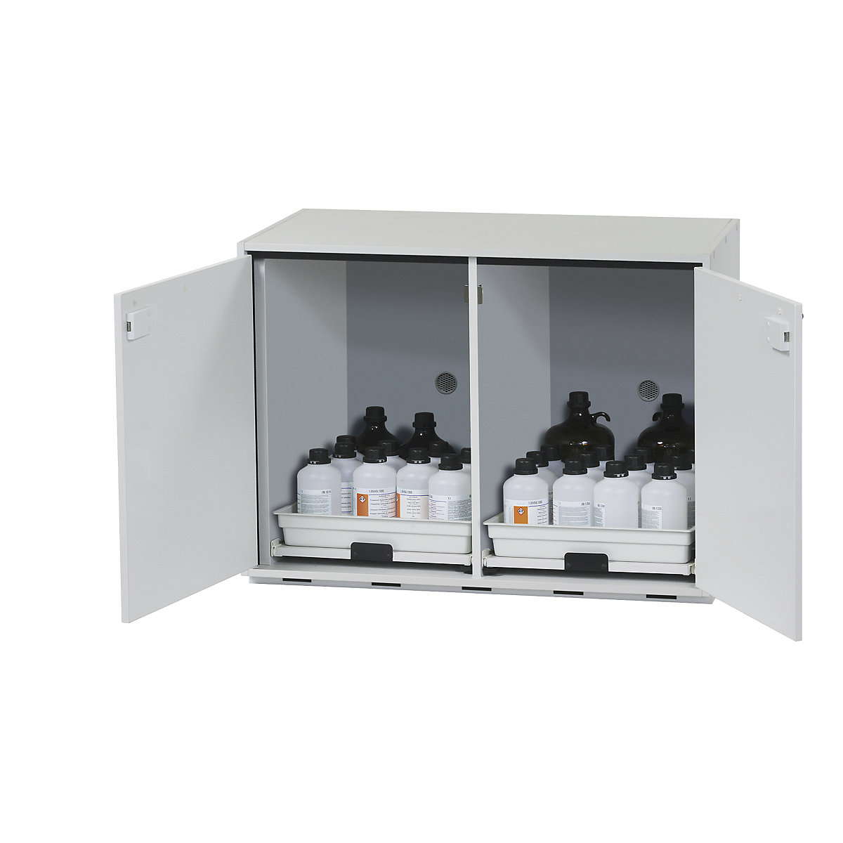 Hazardous goods base cupboard for acids and alkaline solutions - asecos