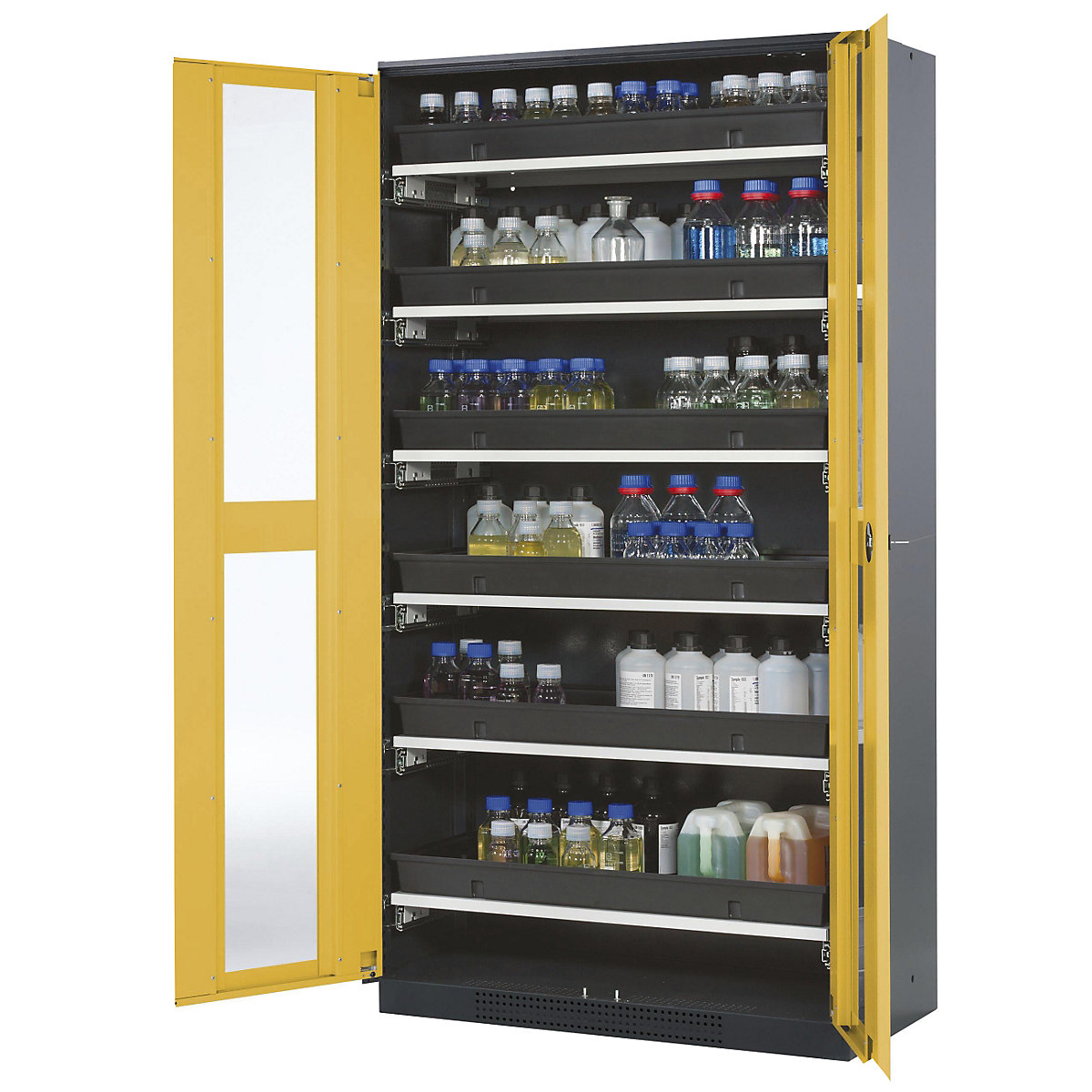 Laboratory chemical storage cupboard - asecos