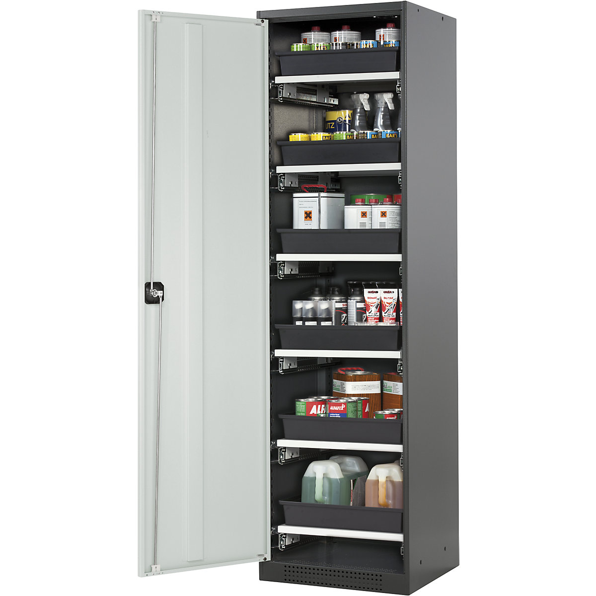 Laboratory chemical storage cupboard – asecos (Product illustration 2)-1