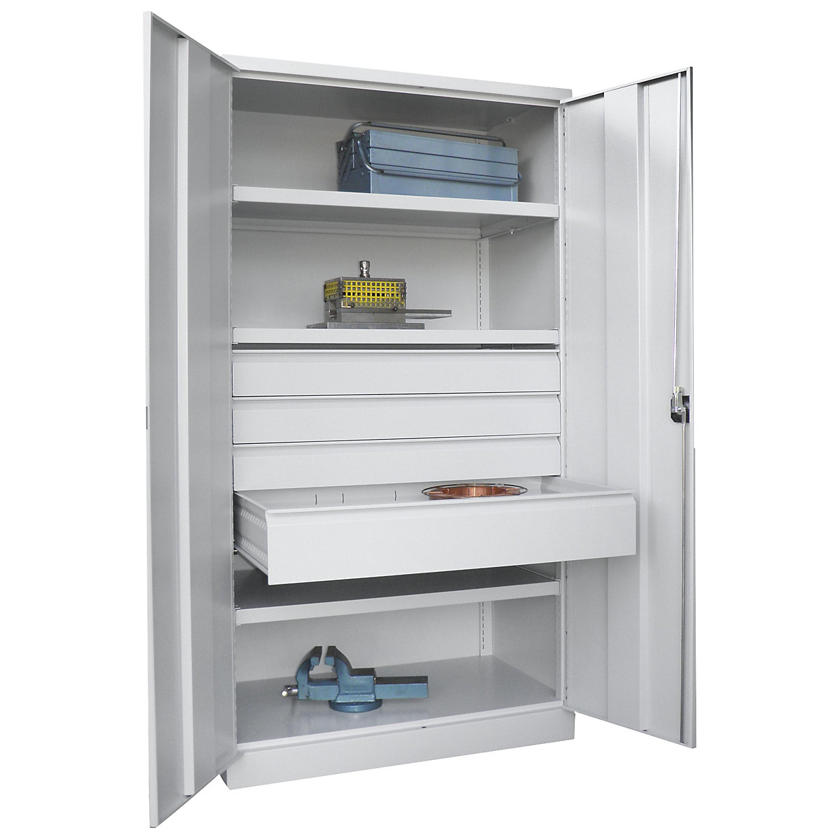 Heavy duty cupboard, height 1950 mm – Pavoy (Product illustration 2)-1