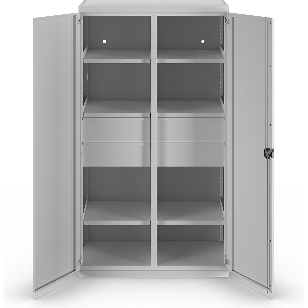 Heavy duty cupboard made of steel – eurokraft pro (Product illustration 3)-2