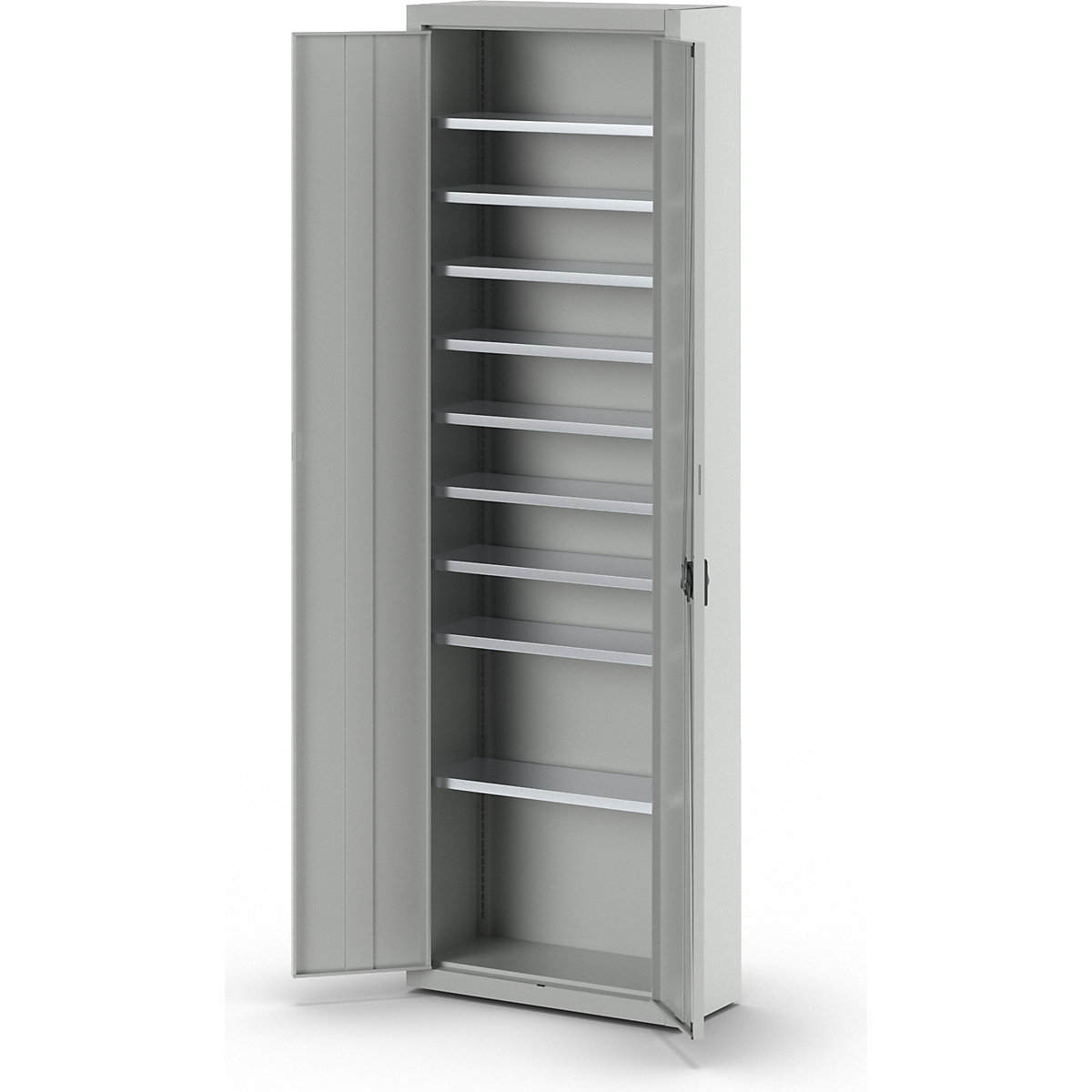 Storage cupboard, without open fronted storage bins – mauser (Product illustration 3)-2