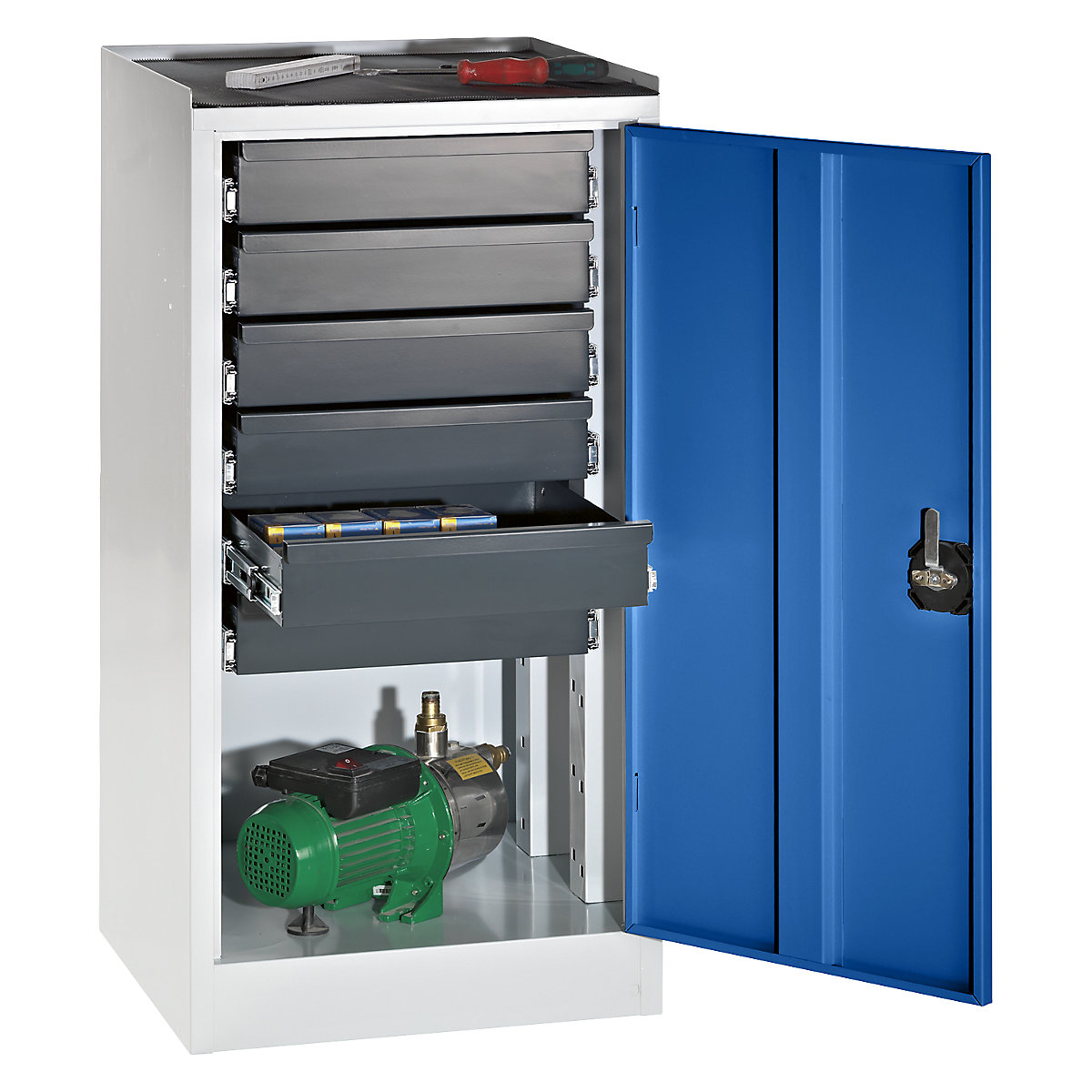 Tool and side cupboard - eurokraft pro