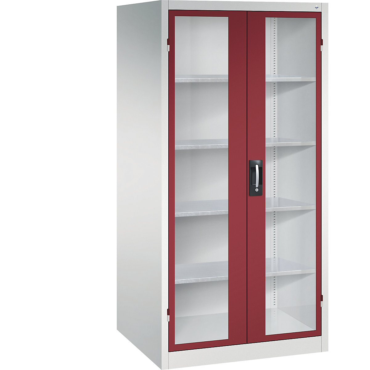 Vision panel double door cupboard – C+P (Product illustration 4)-3