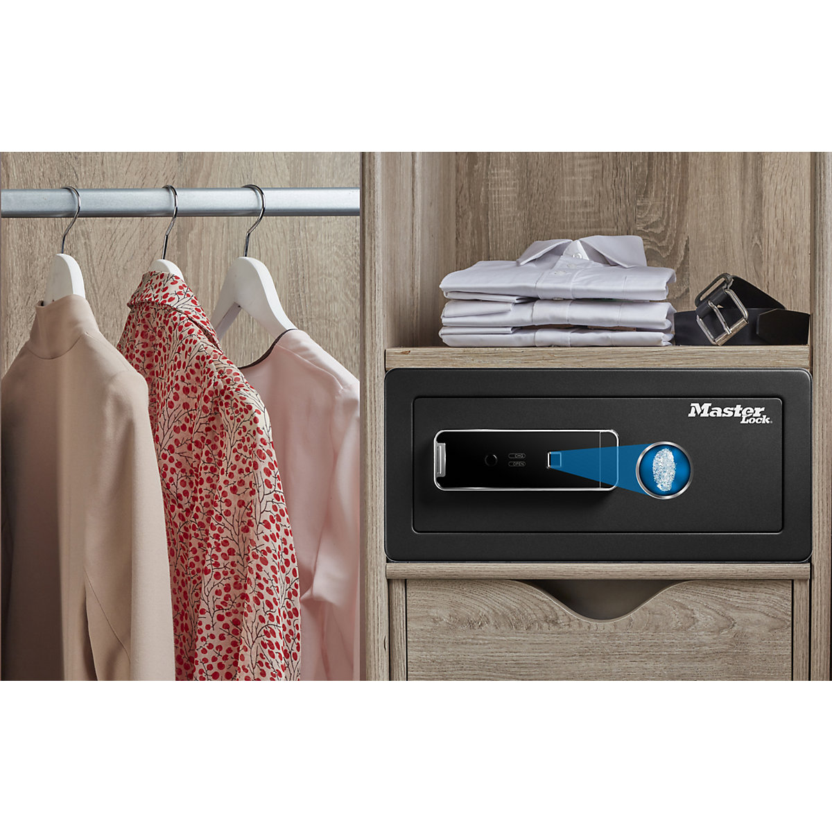Security safe with biometric lock – Masterlock (Product illustration 4)-3