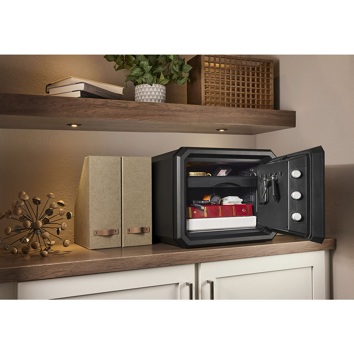 Security safe with electronic combination – Masterlock (Product illustration 5)-4