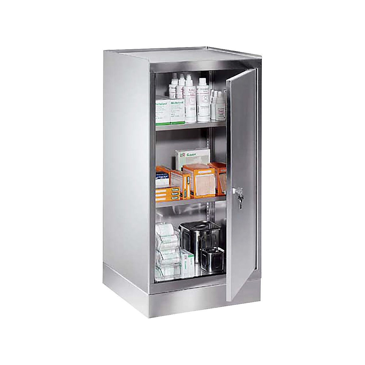 Stainless steel tool cupboard (Product illustration 4)-3