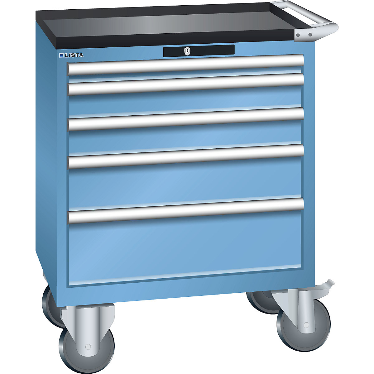 Drawer cupboard, mobile – LISTA