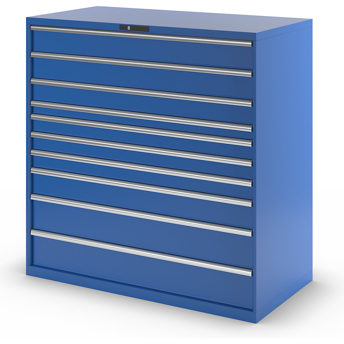 Drawer cupboard, sheet steel – LISTA (Product illustration 17)-16