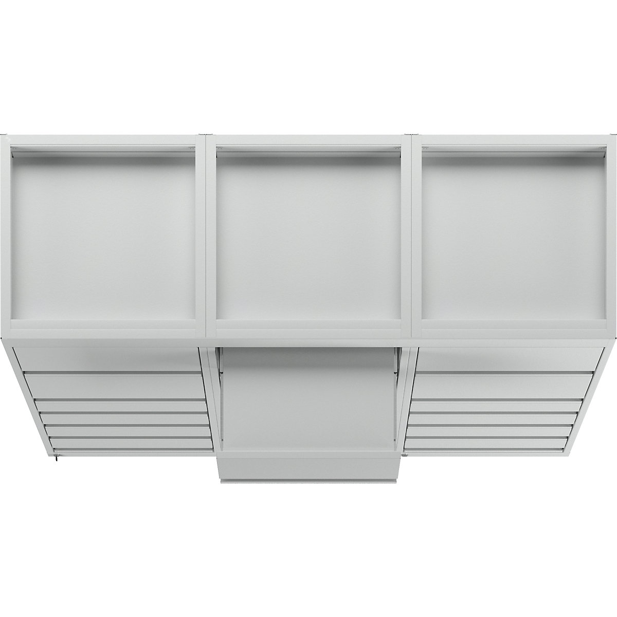 Drawer cupboard, steel – eurokraft basic (Product illustration 10)-9