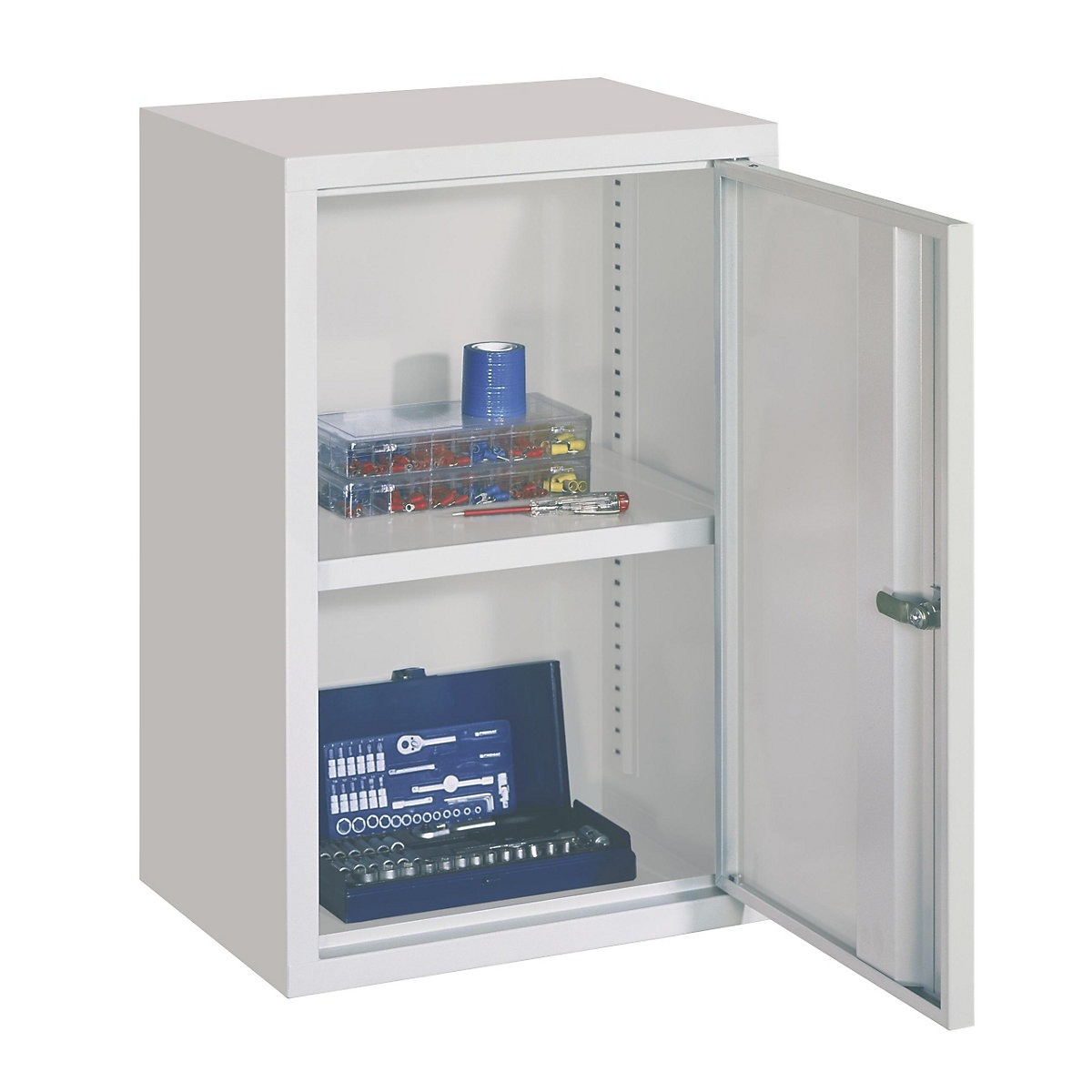 Wall mounted cupboard, height 600 mm – Pavoy (Product illustration 2)-1