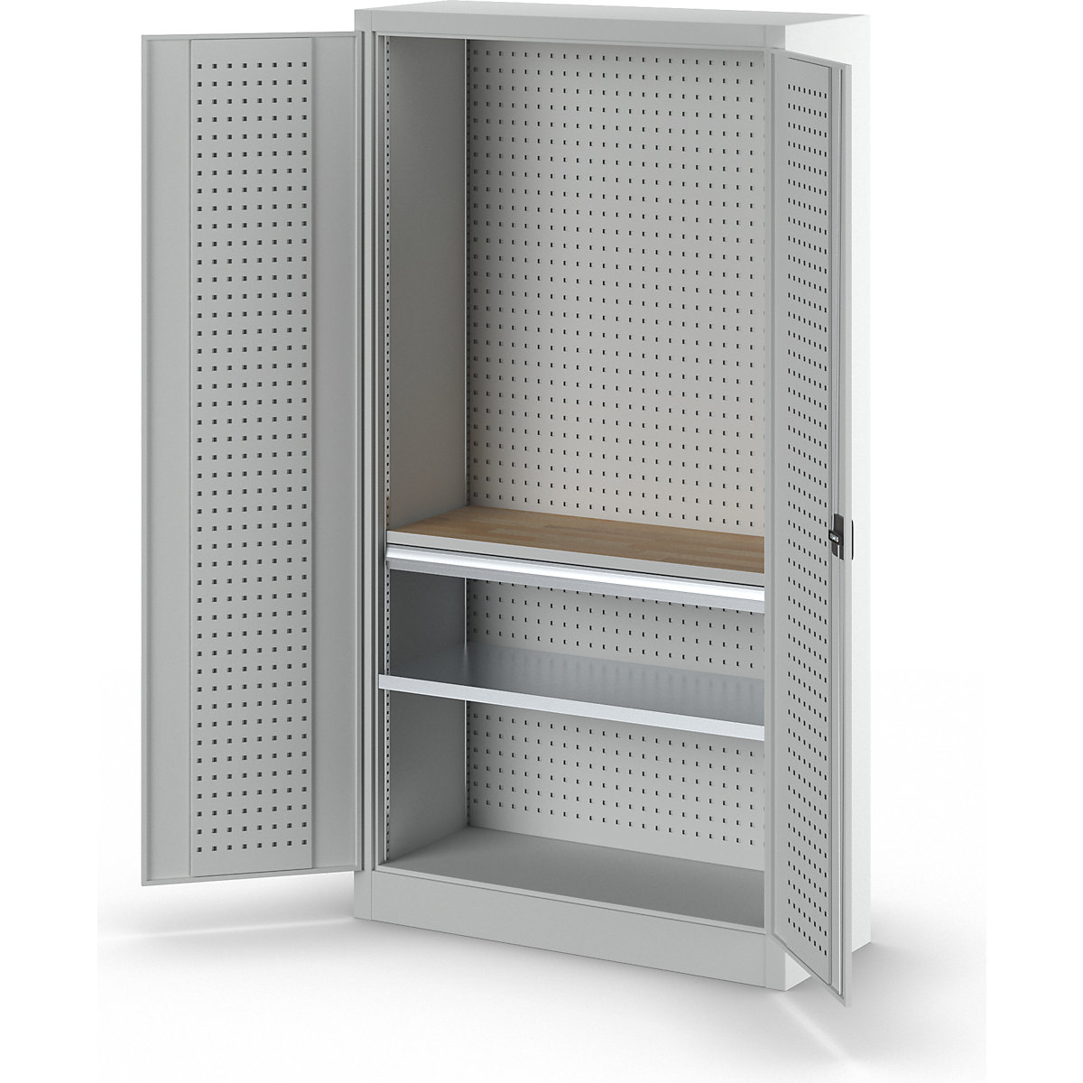 Tool cupboard with perforations (Product illustration 5)-4