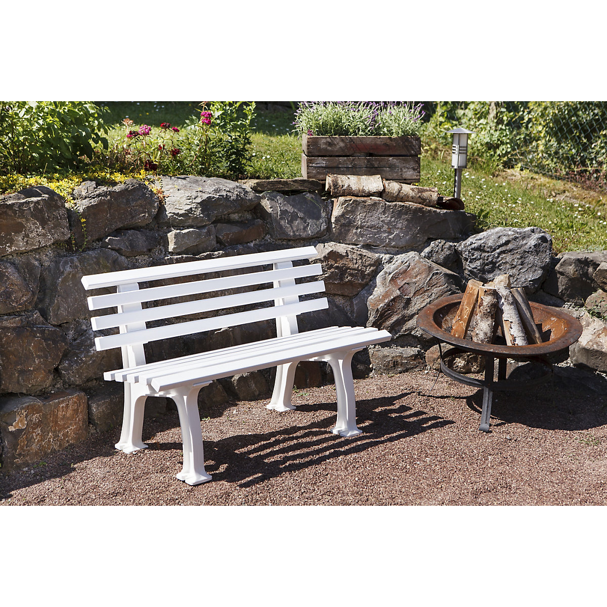 Park bench made of plastic (Product illustration 8)-7
