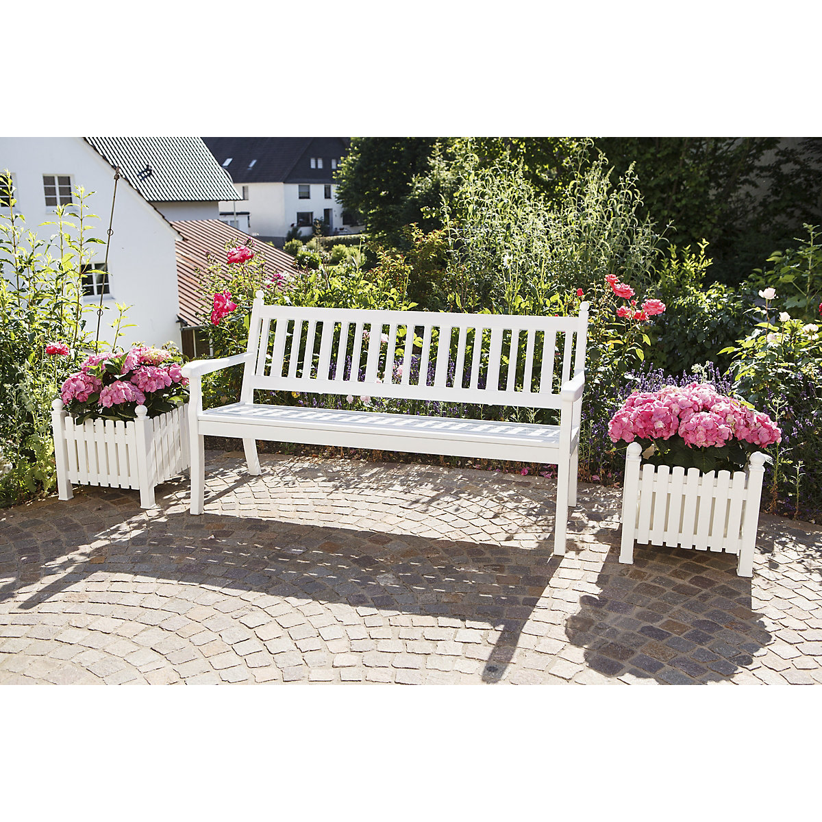Seating bench, modern (Product illustration 3)-2