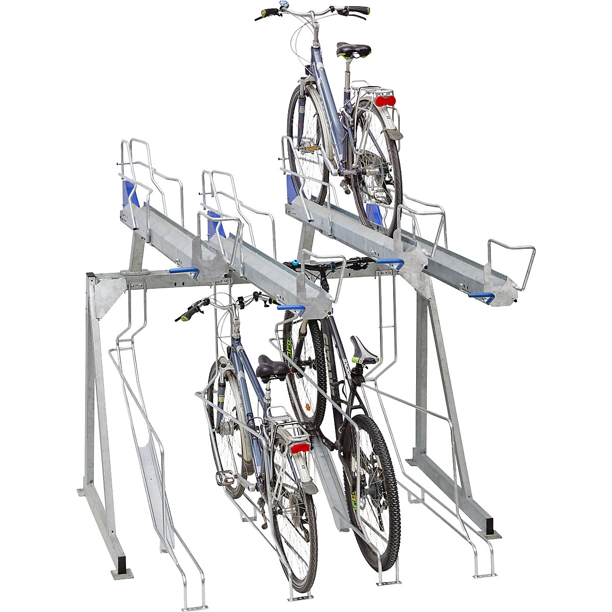 8-bicycle stand, lift model – Mottez (Product illustration 4)-3