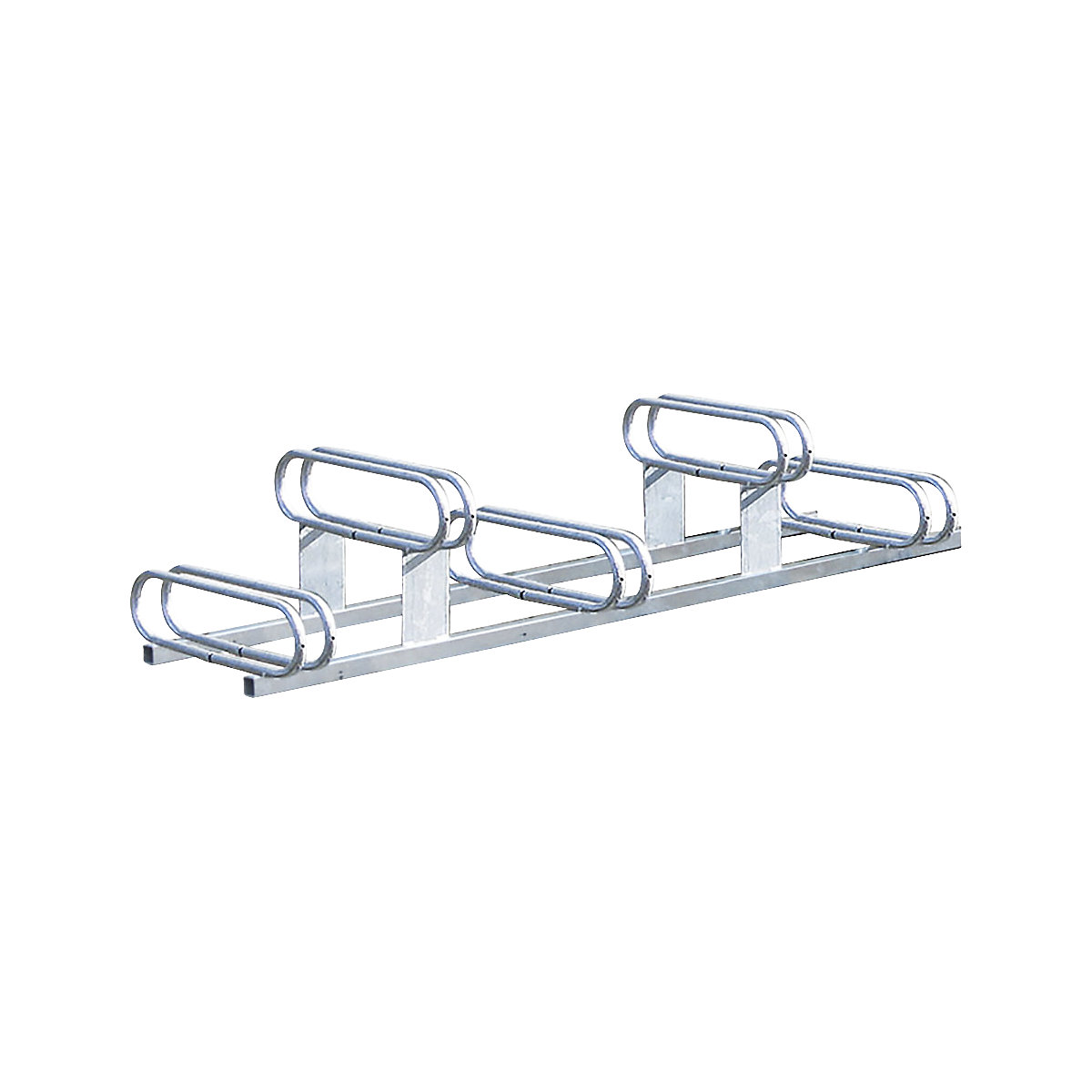Staggered height bicycle rack - PROCITY