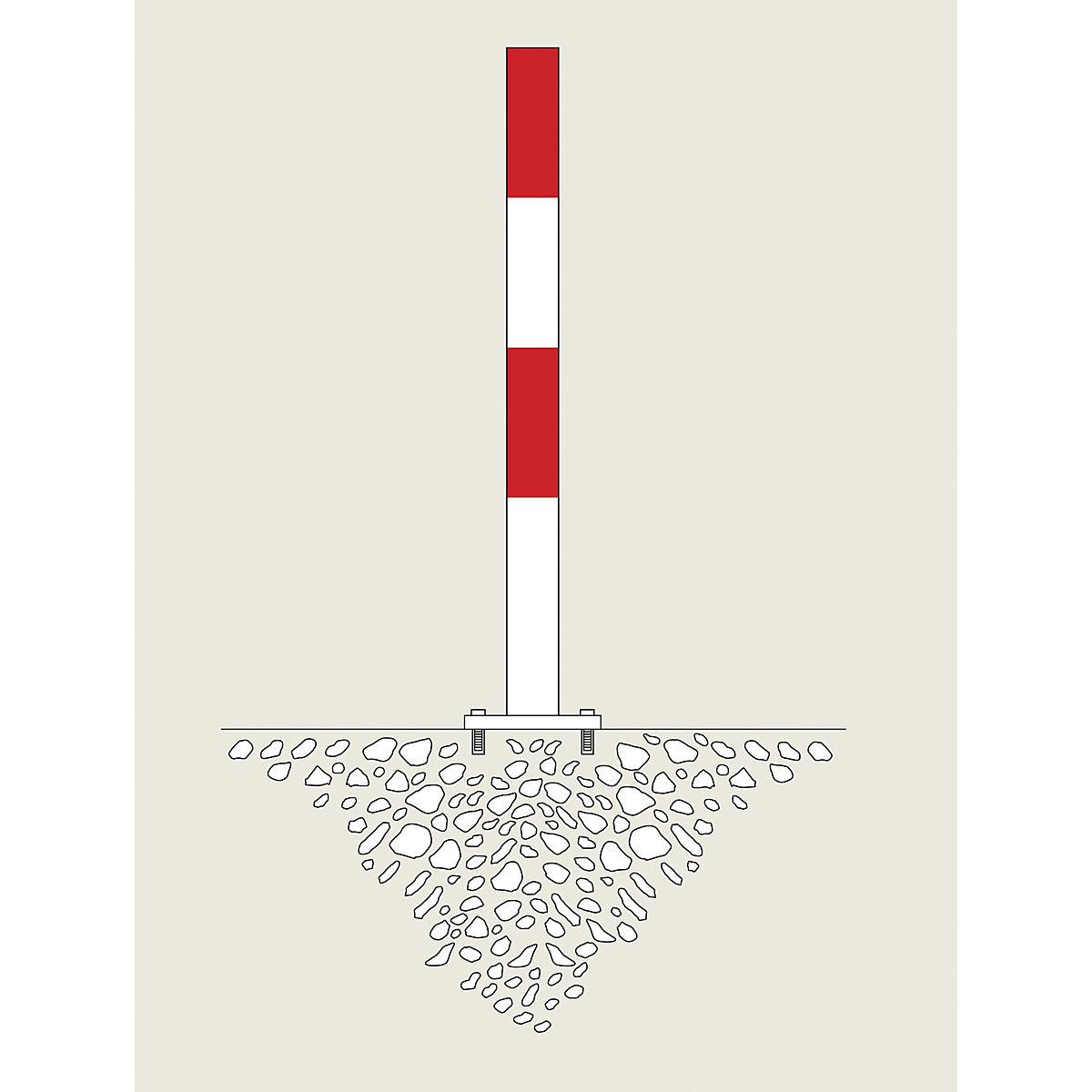 Bollard Morion – Moravia (Product illustration 2)-1