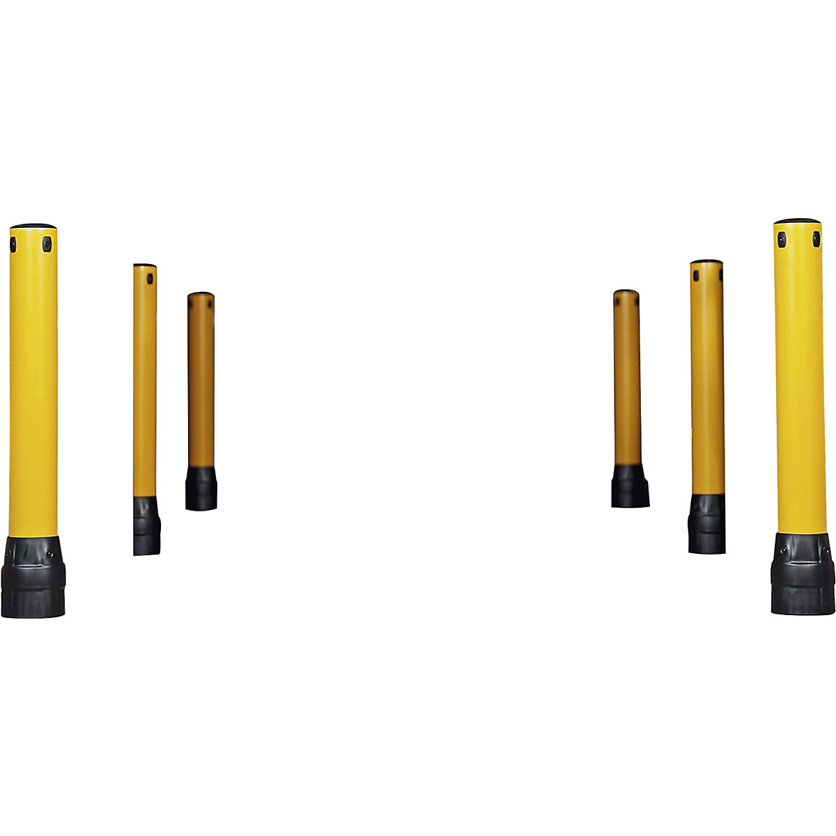 Crash protection bollard – Black Bull (Product illustration 2)-1