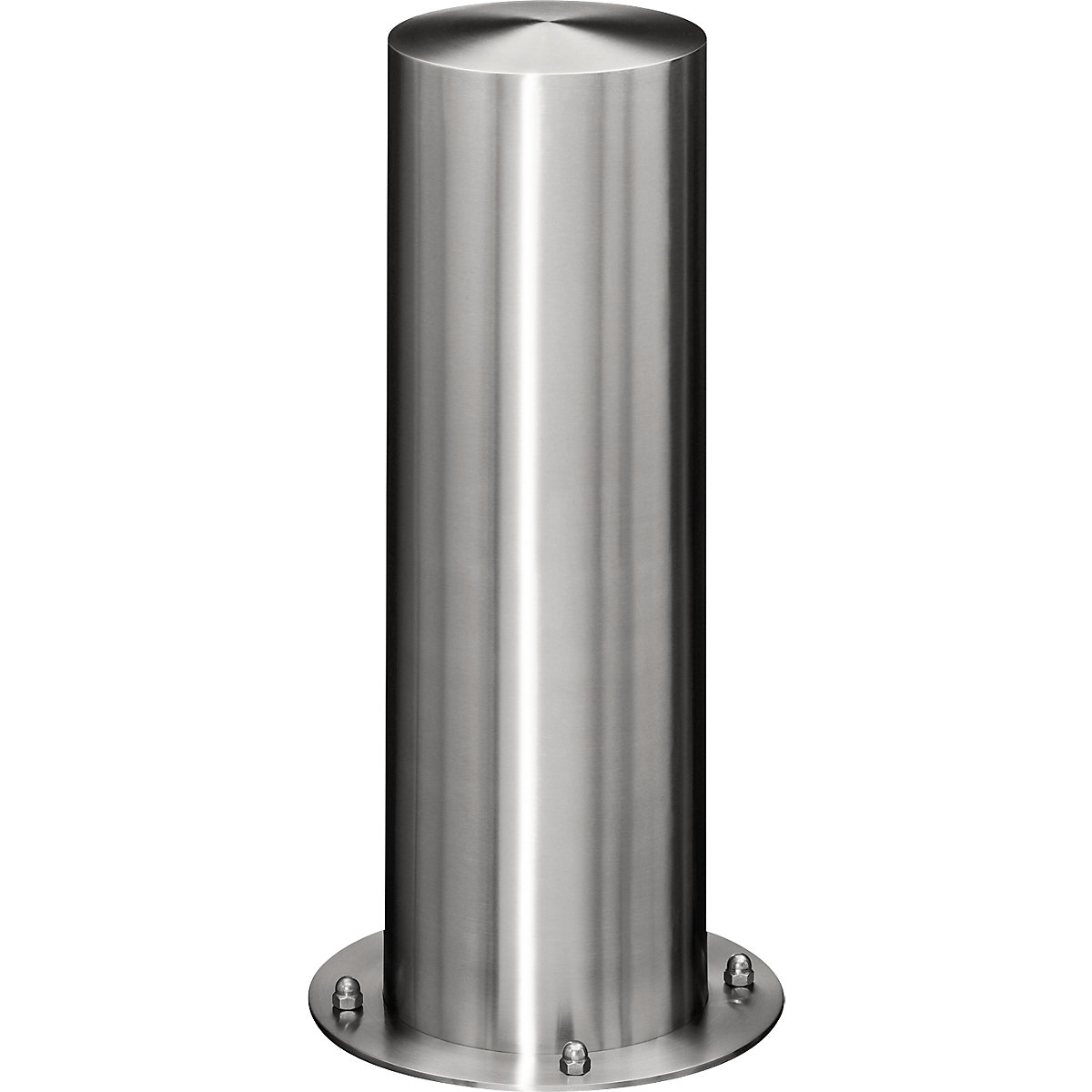 Stainless steel barrier post