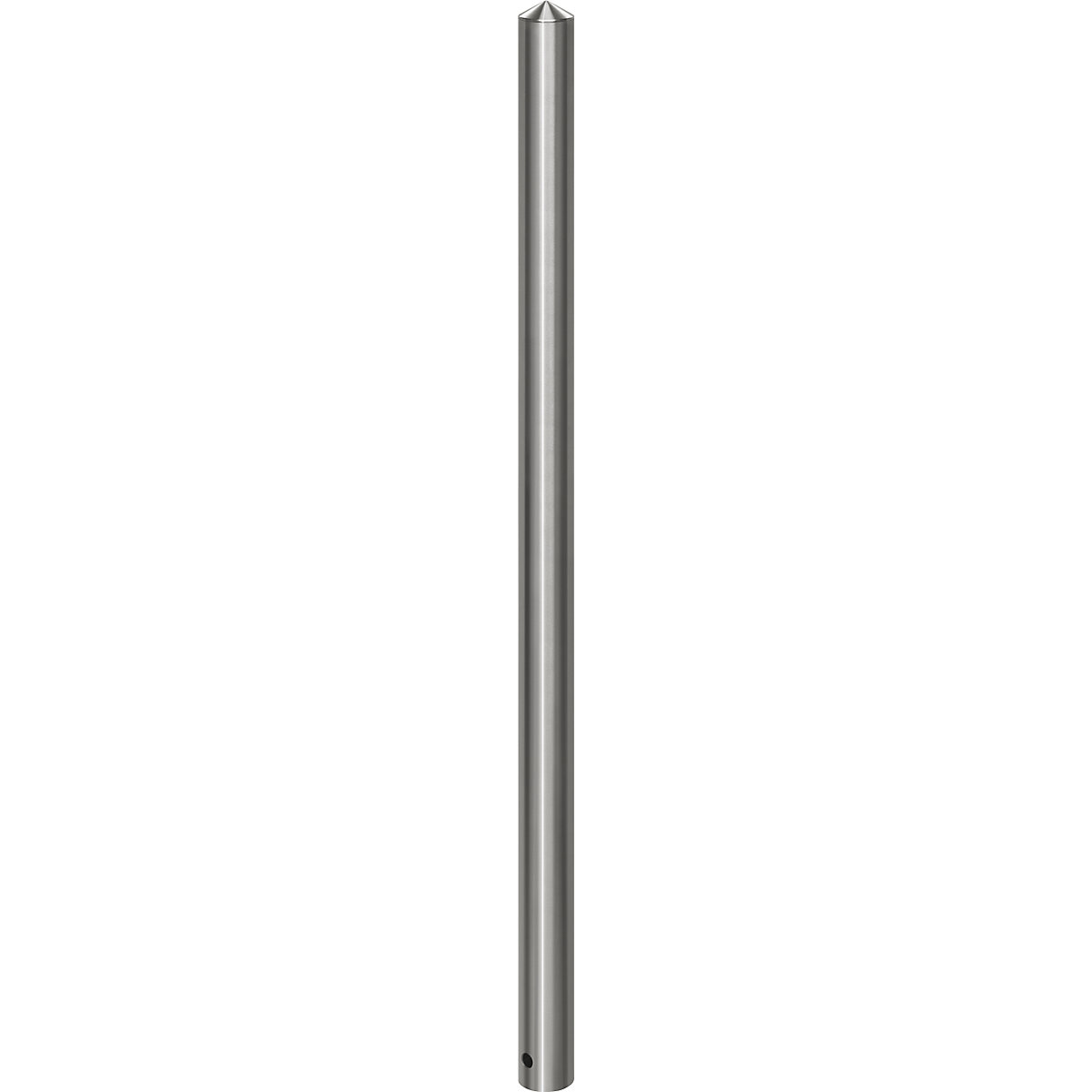 Stainless steel barrier post