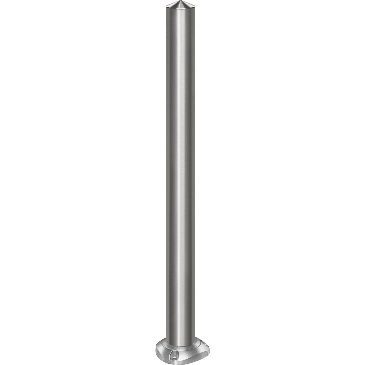 Stainless steel barrier post